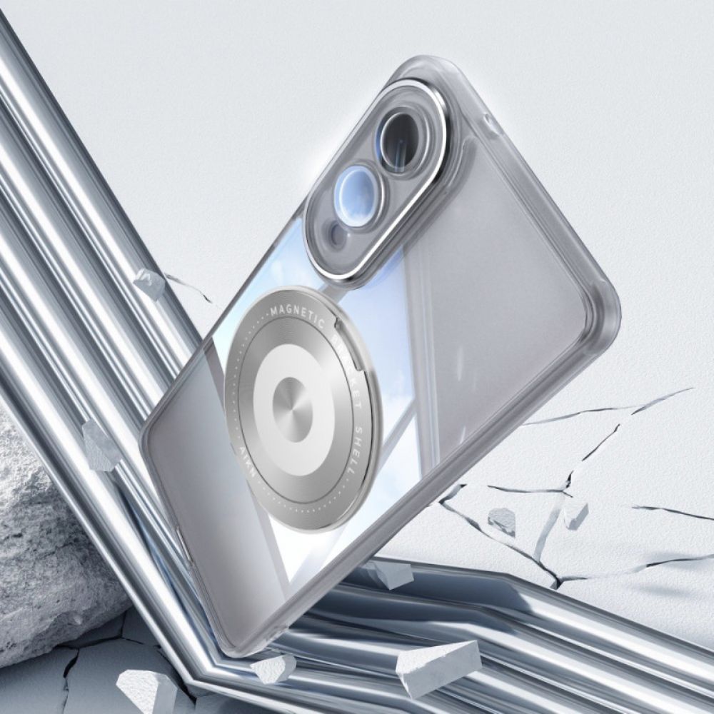 Cover Hoesje Samsung Galaxy S25 5g Edge Telefoonhoesje Draaibare Houder En Lensbeschermer