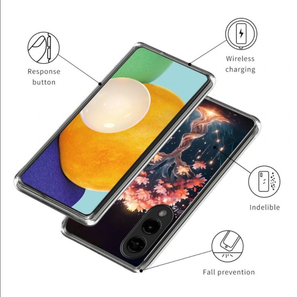 Cover Hoesje Samsung Galaxy S25 5g Edge Telefoonhoesje Droomboom