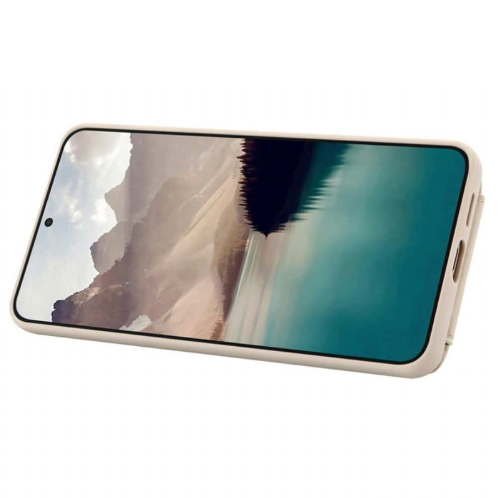 Cover Hoesje Samsung Galaxy S25 5g Edge Telefoonhoesje Kaarthouder Met Riempje En Schouderriem