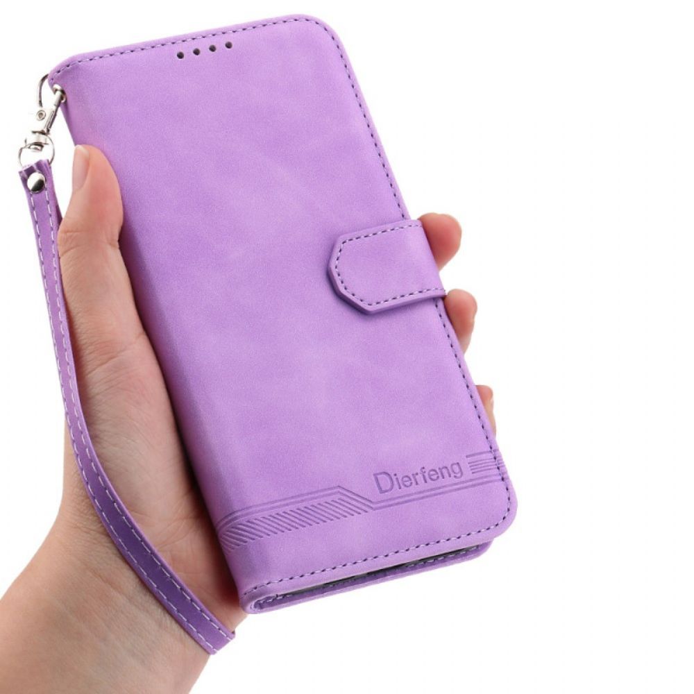 Flip Case Leren Samsung Galaxy S25 5g Edge Dierfeng