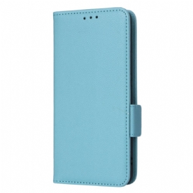 Flip Case Leren Samsung Galaxy S25 5g Edge Kunstleer Met Bandje