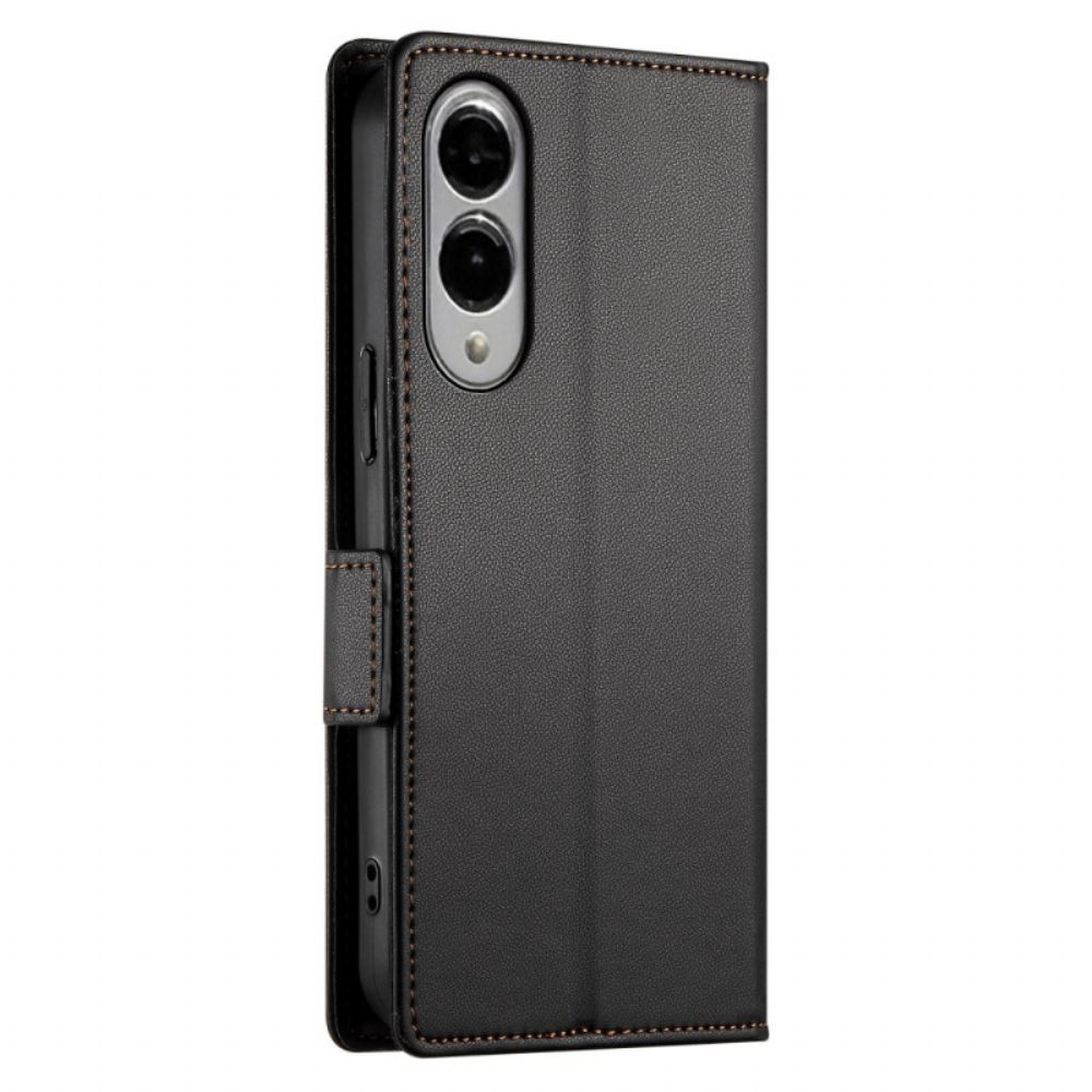 Flip Case Leren Samsung Galaxy S25 5g Edge Veelzijdig Design