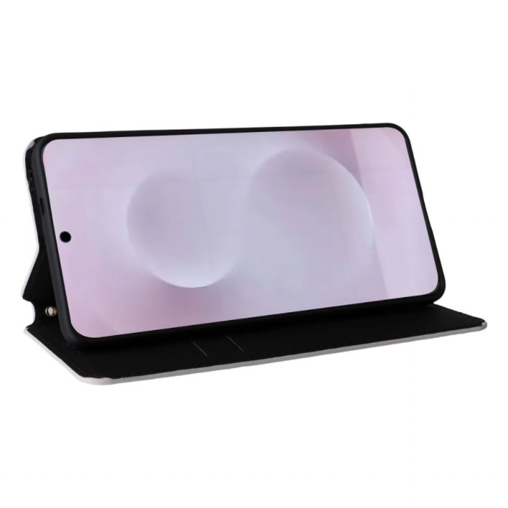 Folio-hoesje Samsung Galaxy S25 5g Edge 3d-kubussen Bescherming Hoesje