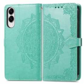 Folio-hoesje Samsung Galaxy S25 5g Edge Barok Mandala