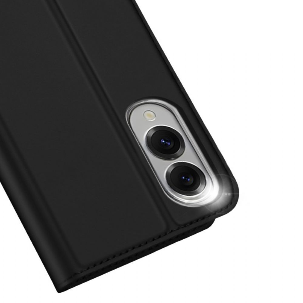 Folio-hoesje Samsung Galaxy S25 5g Edge Dux Ducis Pro Series Skin