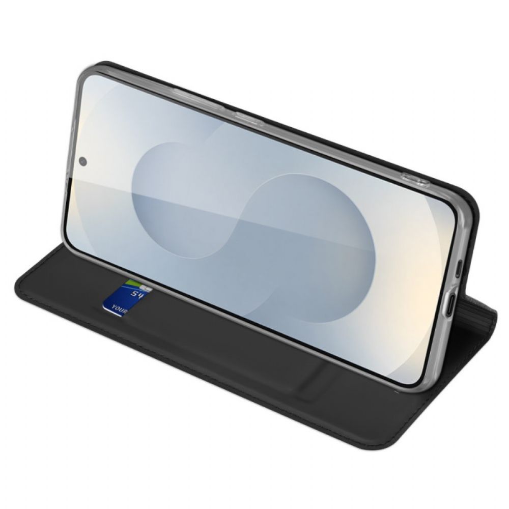 Folio-hoesje Samsung Galaxy S25 5g Edge Dux Ducis Pro Series Skin