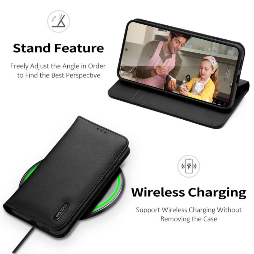 Folio-hoesje Samsung Galaxy S25 5g Edge Hivo-serie Dux Ducis