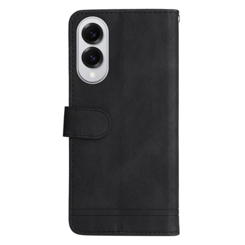 Folio-hoesje Samsung Galaxy S25 5g Edge Klinknagel