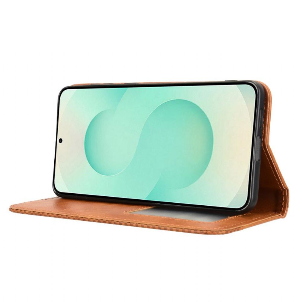 Folio-hoesje Voor Samsung Galaxy S25 5g Edge Frieze Vintage