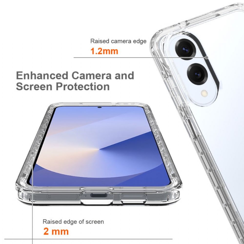 Hoesje Samsung Galaxy S25 5g Edge 2-in-1 Transparant