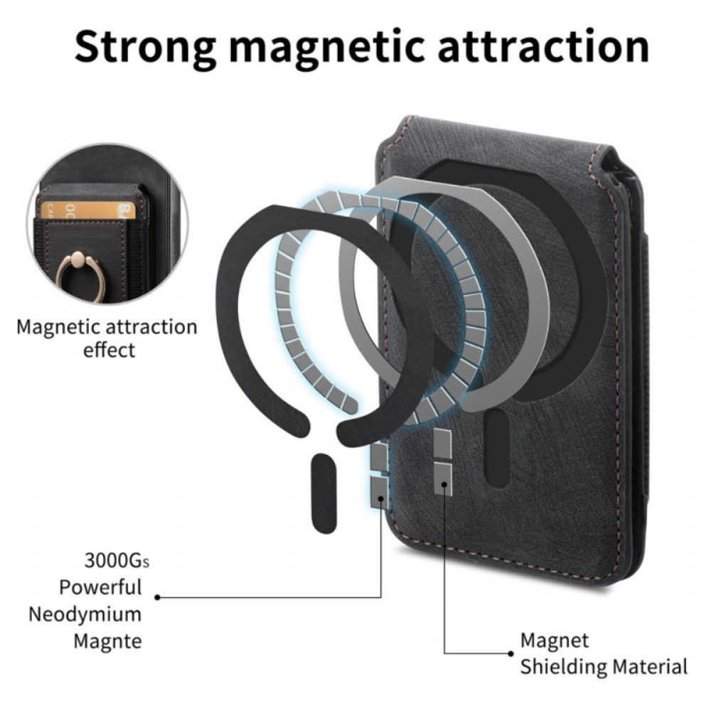 Hoesje Samsung Galaxy S25 5g Edge Afneembare Kaarthouder En Standaard