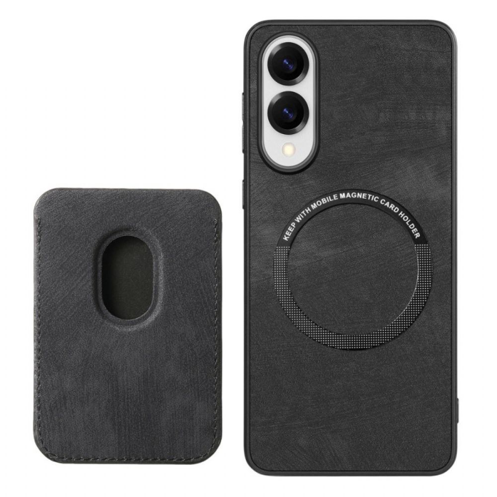 Hoesje Samsung Galaxy S25 5g Edge Compatibel Met Magsafe En Afneembare Kaarthouder