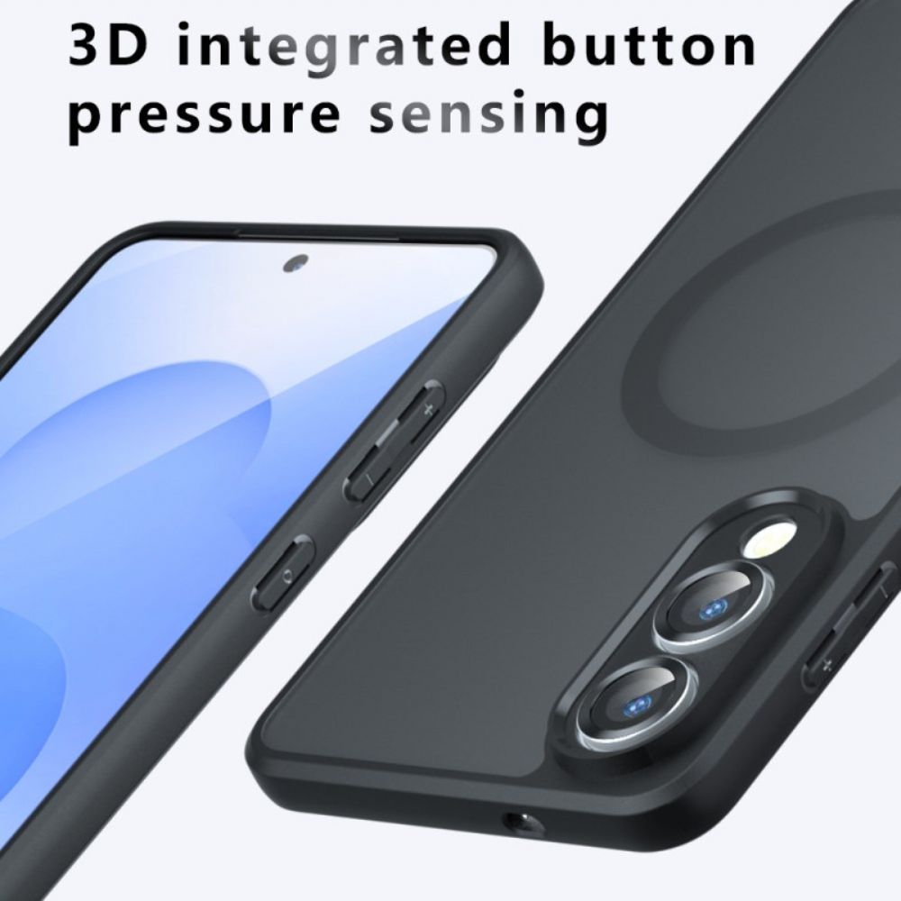 Hoesje Samsung Galaxy S25 5g Edge Compatibel Met Magsafe Mate Bescherming Hoesje