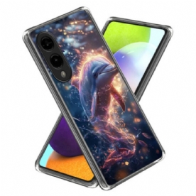 Hoesje Samsung Galaxy S25 5g Edge Dolfijn