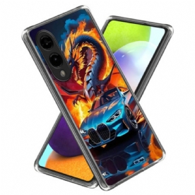 Hoesje Samsung Galaxy S25 5g Edge Draken Sportwagen