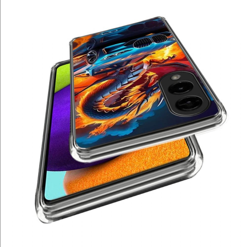 Hoesje Samsung Galaxy S25 5g Edge Draken Sportwagen