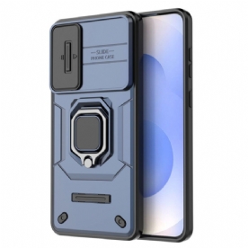 Hoesje Samsung Galaxy S25 5g Edge Duurzame Ring Met Lensbeschermer