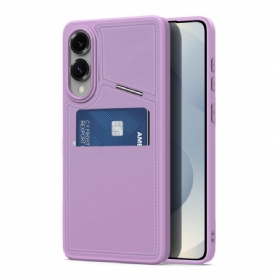 Hoesje Samsung Galaxy S25 5g Edge Magnetisch Met Kaarthouder Bescherming Hoesje