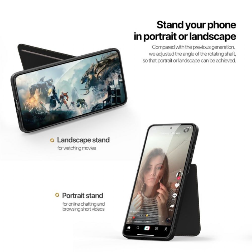 Hoesje Samsung Galaxy S25 5g Edge Magnetisch Met Kaarthouder Bescherming Hoesje