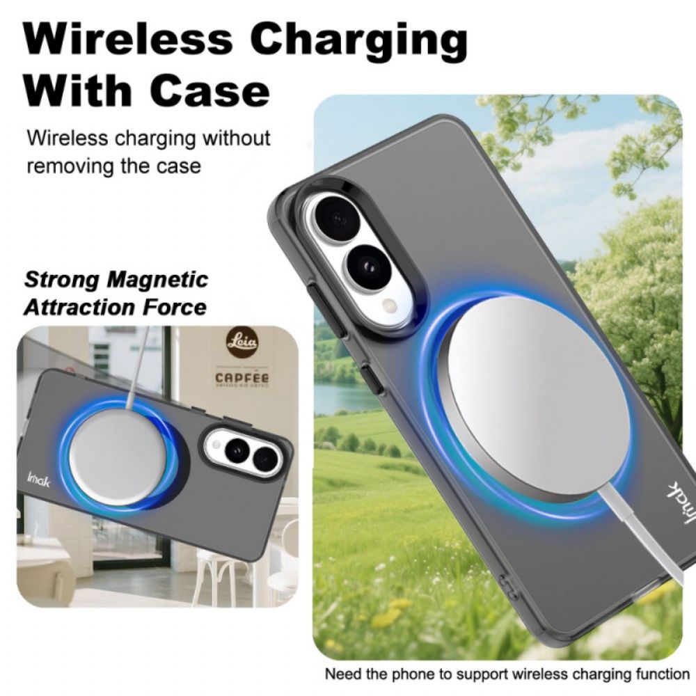 Hoesje Samsung Galaxy S25 5g Edge Magsafe-compatibel Imak Bescherming Hoesje