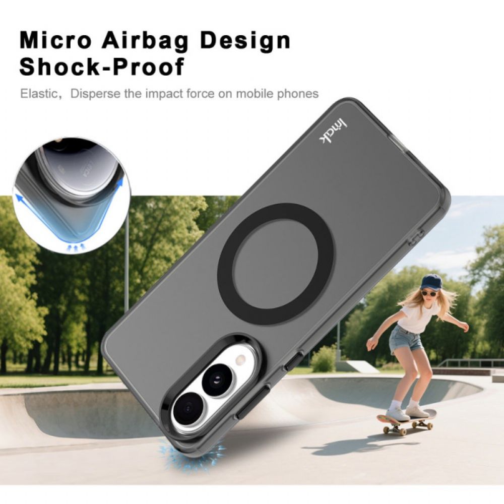 Hoesje Samsung Galaxy S25 5g Edge Magsafe-compatibel Imak Bescherming Hoesje