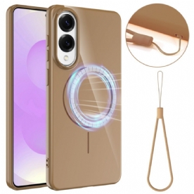 Hoesje Samsung Galaxy S25 5g Edge Magsafe-compatibel Met Draagkoord