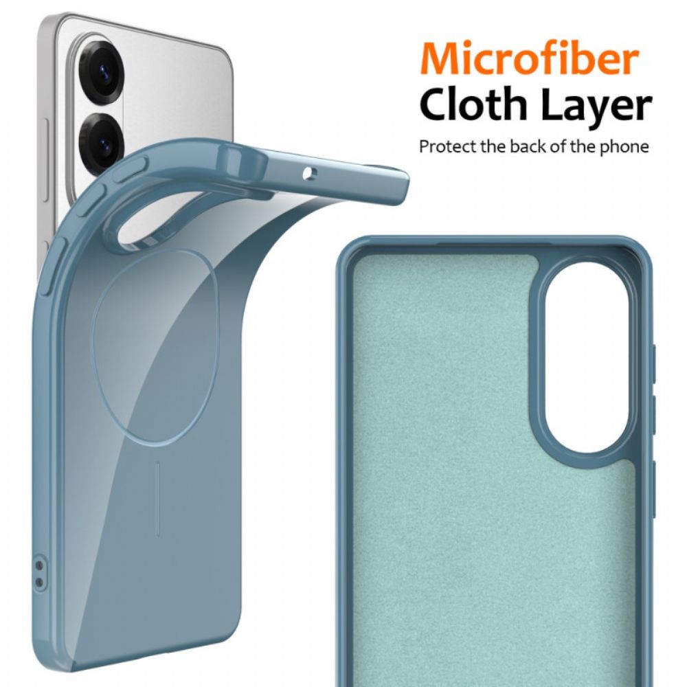 Hoesje Samsung Galaxy S25 5g Edge Magsafe-compatibel Met Draagkoord