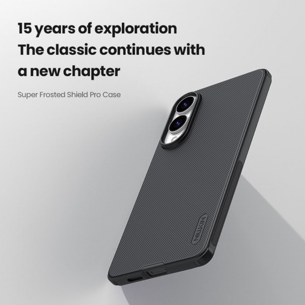 Hoesje Samsung Galaxy S25 5g Edge Mat Shield Pro Nillkin