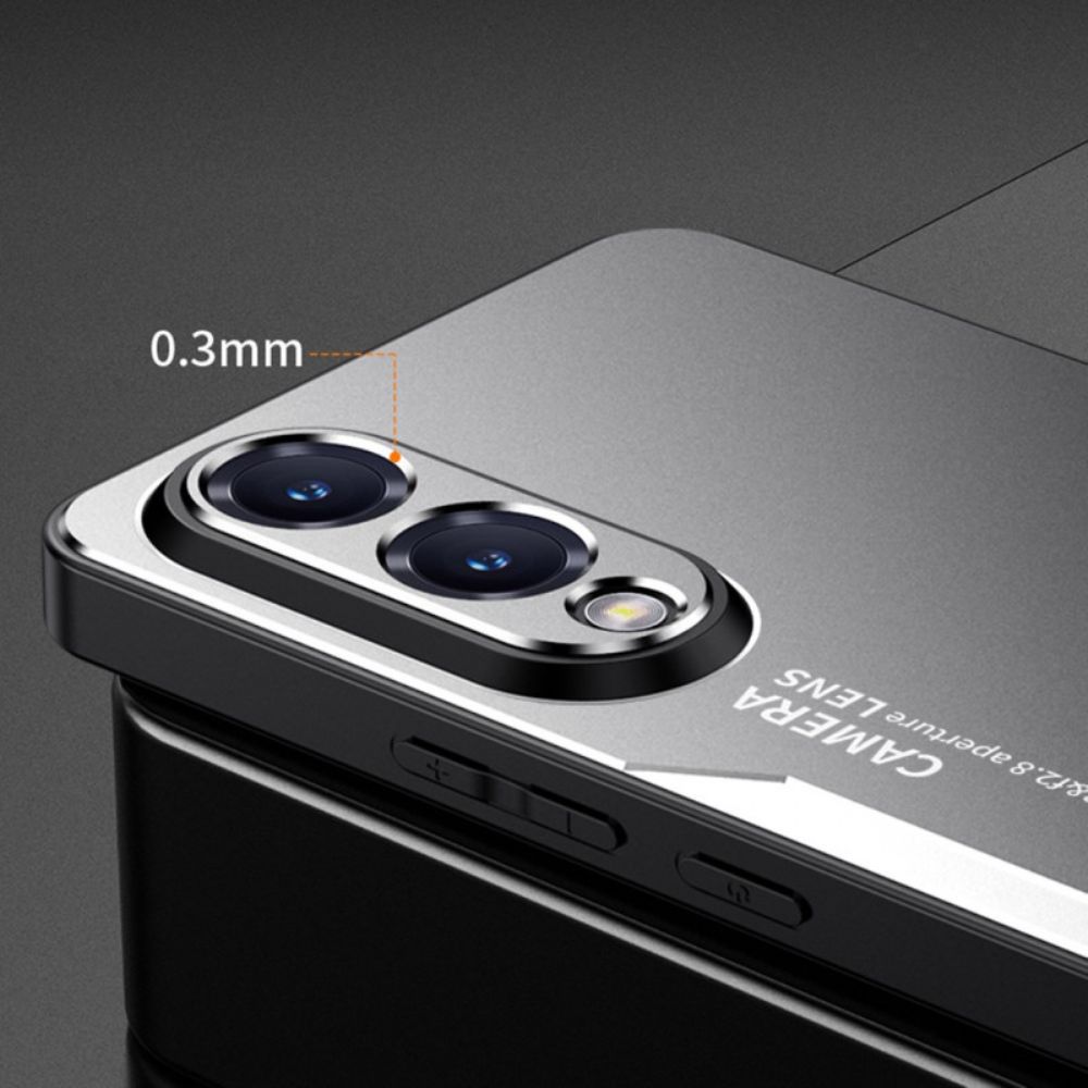 Hoesje Samsung Galaxy S25 5g Edge Metaaleffect