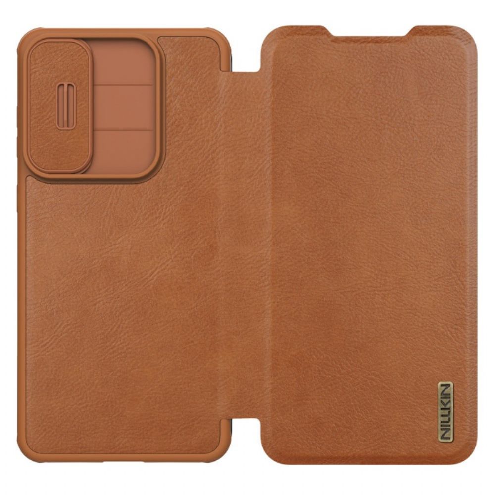 Hoesje Samsung Galaxy S25 5g Edge Qin Pro-serie Nillkin