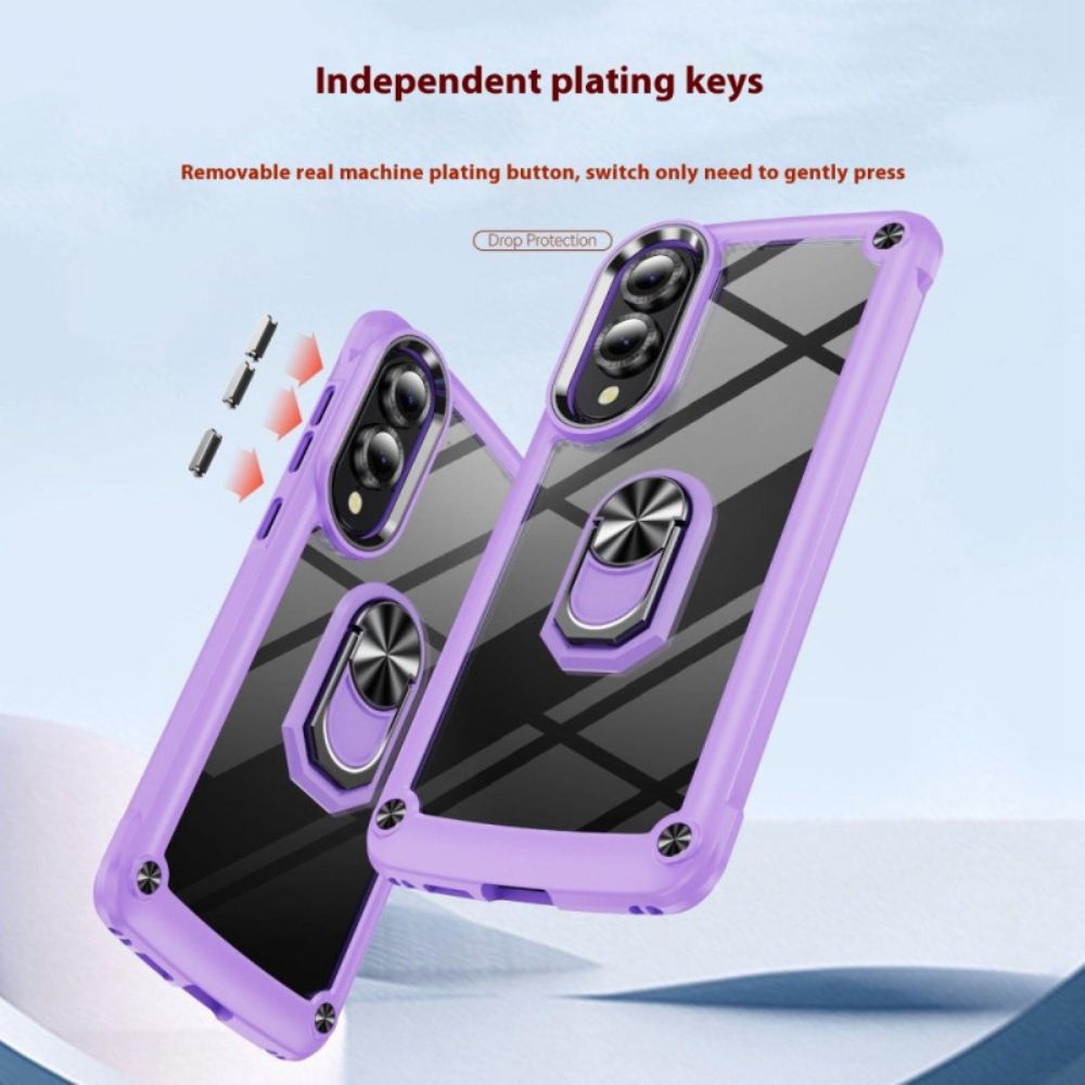 Hoesje Samsung Galaxy S25 5g Edge Robuust Met Handsfree Standaard