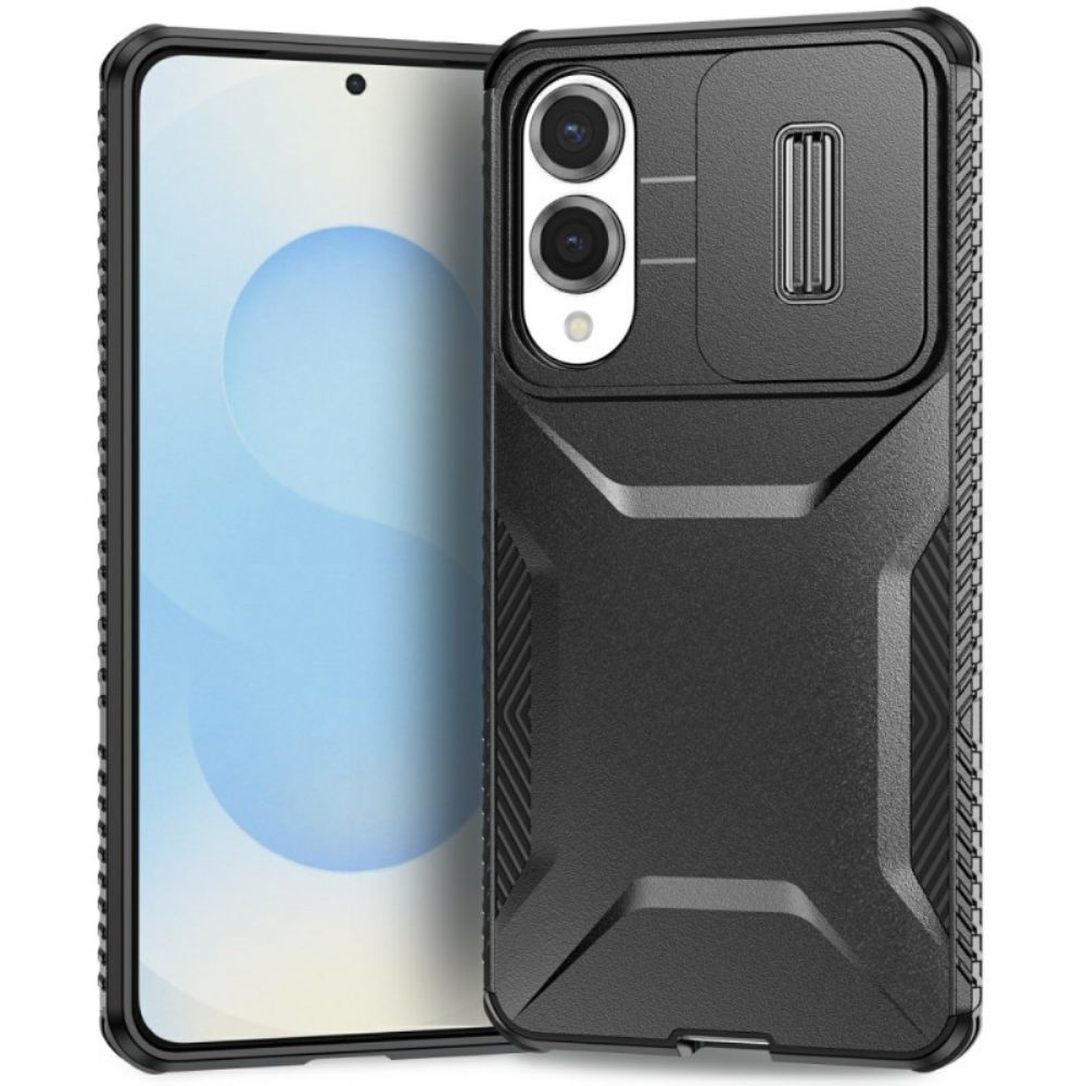 Hoesje Samsung Galaxy S25 5g Edge Robuust Metaaleffect