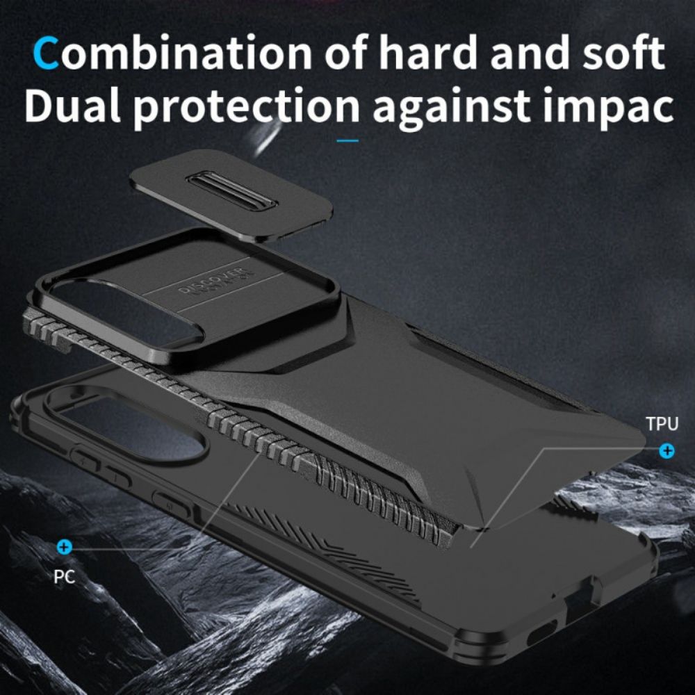 Hoesje Samsung Galaxy S25 5g Edge Robuust Metaaleffect