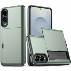 Hoesje Samsung Galaxy S25 5g Edge Schuifbare Kaarthouder Bescherming Hoesje