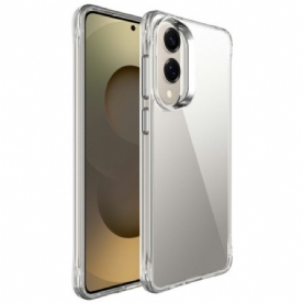 Hoesje Samsung Galaxy S25 5g Edge Versterkt Transparant Bescherming Hoesje