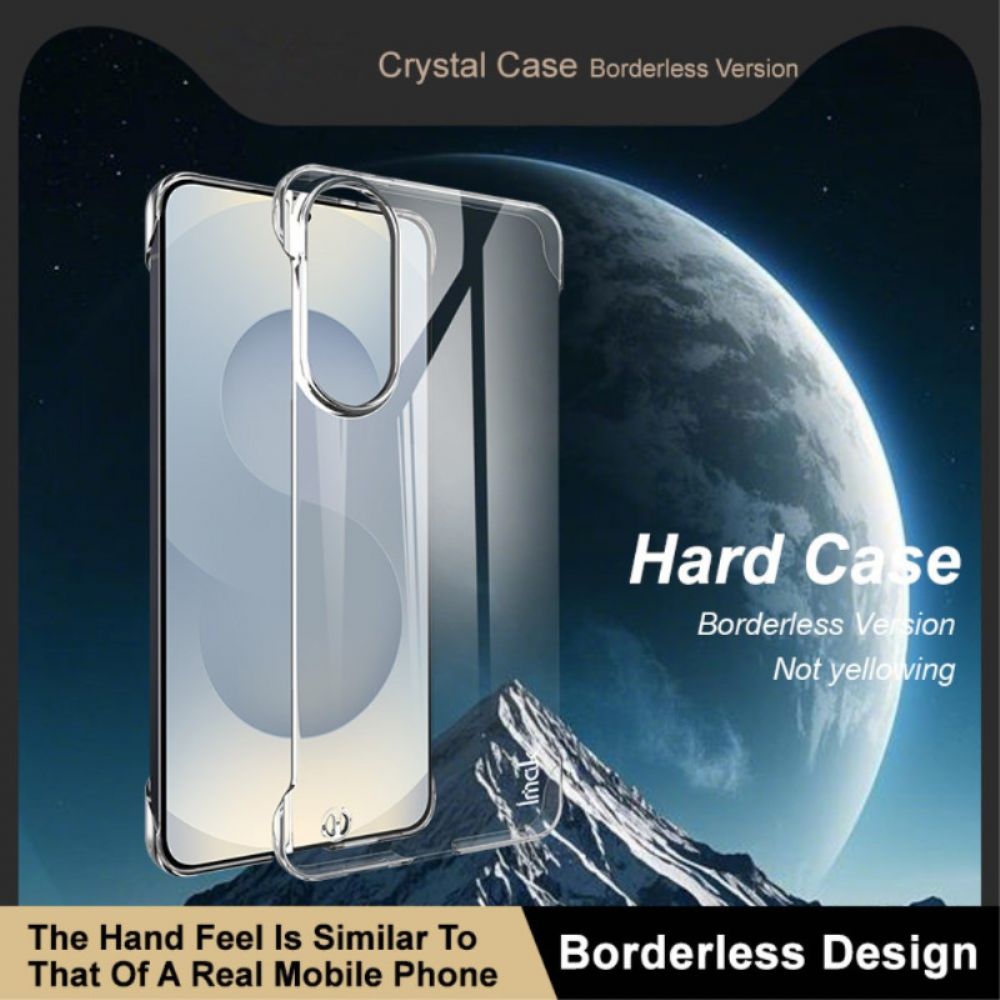 Hoesje Samsung Galaxy S25 5g Edge Verstevigd Transparant Imak