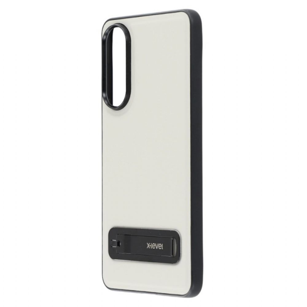 Hoesje Samsung Galaxy S25 5g Edge X-level Handsfree Standaard Bescherming Hoesje