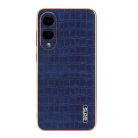 Hoesje Voor Samsung Galaxy S25 5g Edge Azns Krokodillenstijl