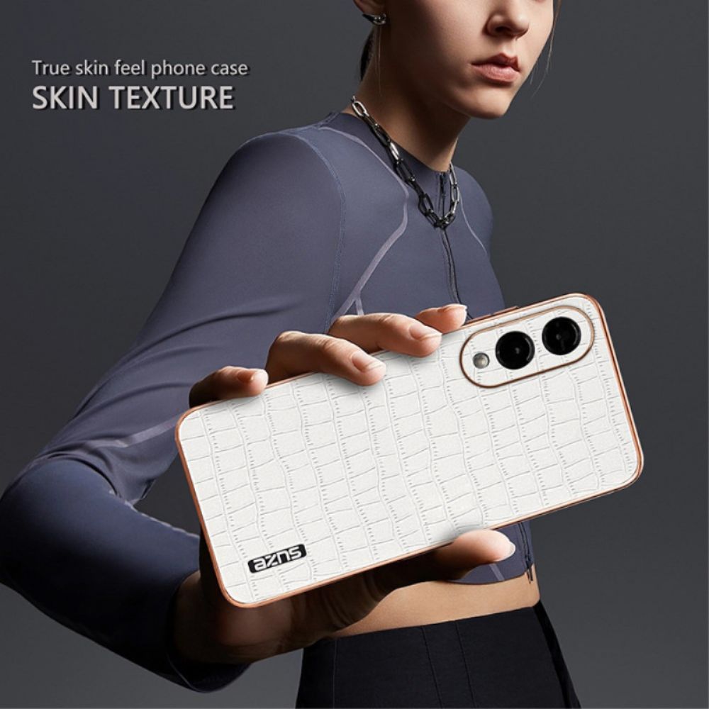 Hoesje Voor Samsung Galaxy S25 5g Edge Azns Krokodillenstijl