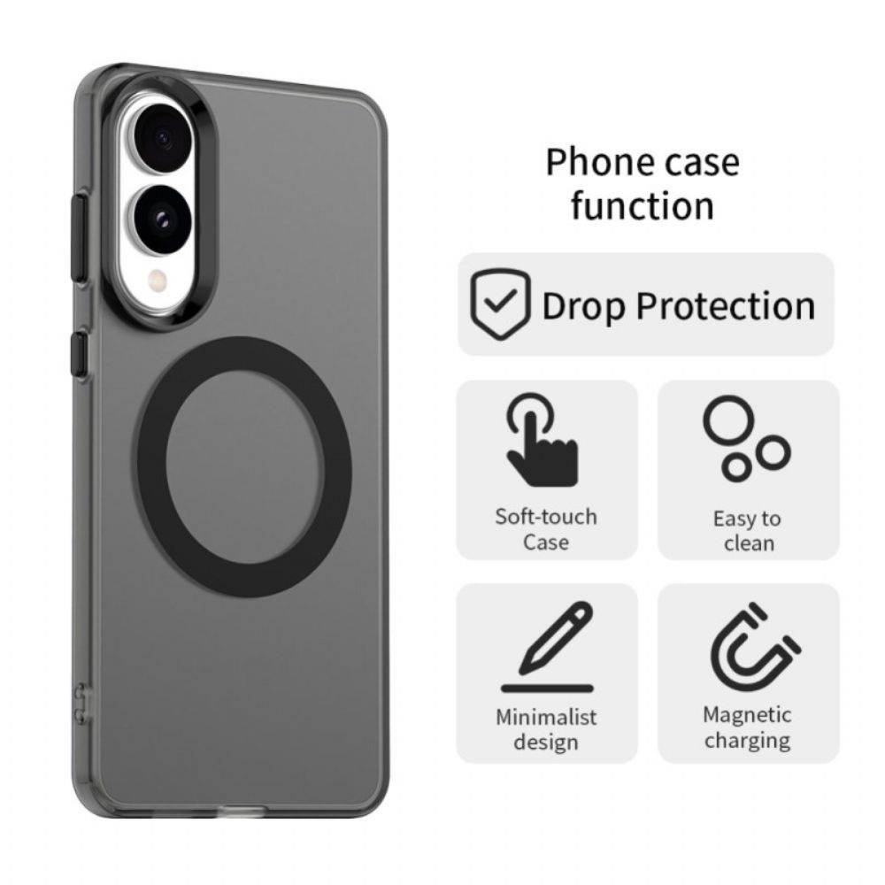 Hoesje Voor Samsung Galaxy S25 5g Edge Magsafe-compatibel Hybride