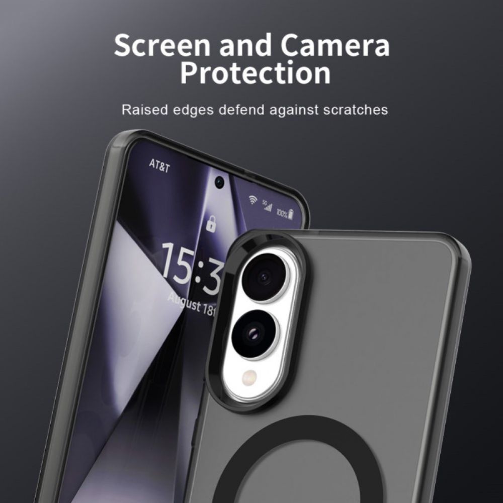 Hoesje Voor Samsung Galaxy S25 5g Edge Magsafe-compatibel Hybride