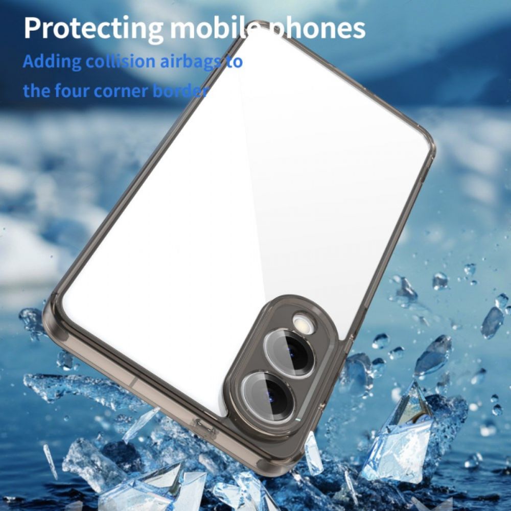 Hoesje Voor Samsung Galaxy S25 5g Edge Rand Met Metaaleffect