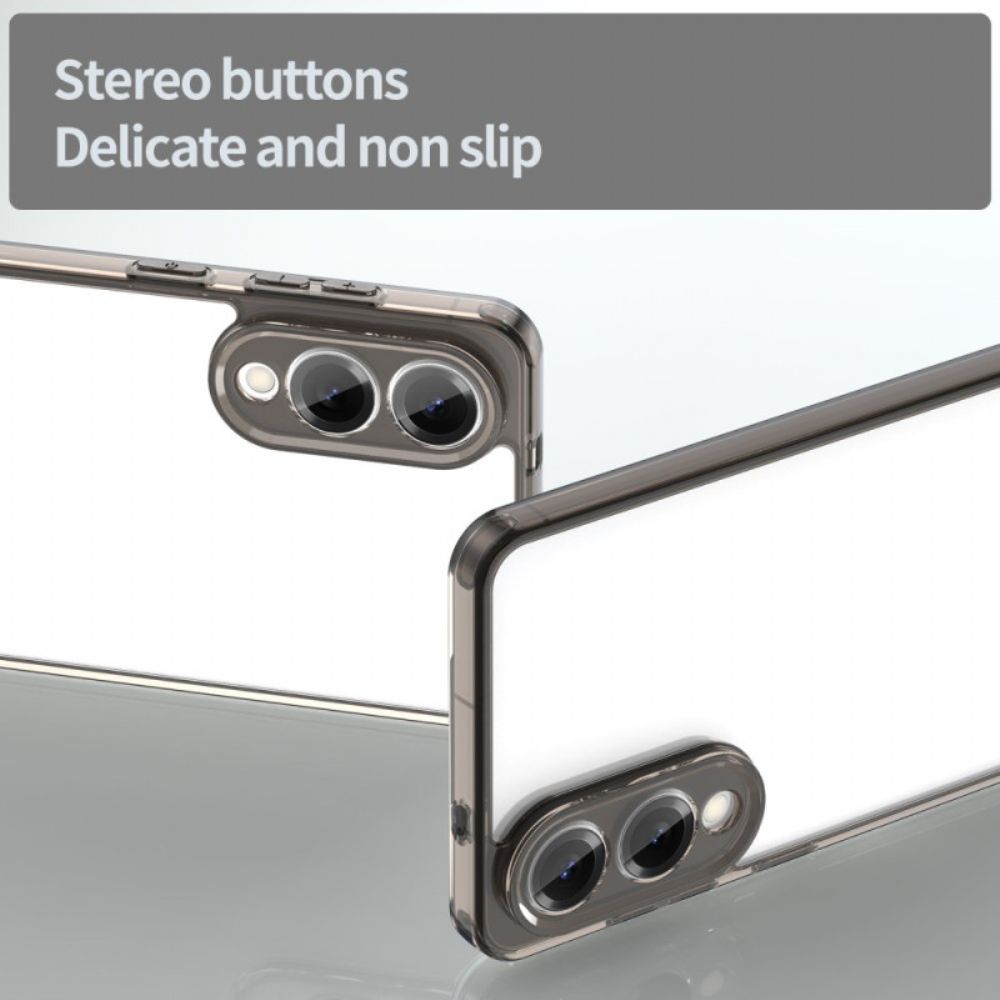 Hoesje Voor Samsung Galaxy S25 5g Edge Rand Met Metaaleffect