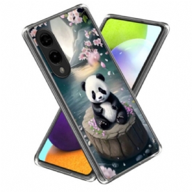 Hoesje Voor Samsung Galaxy S25 5g Edge Schattige Panda