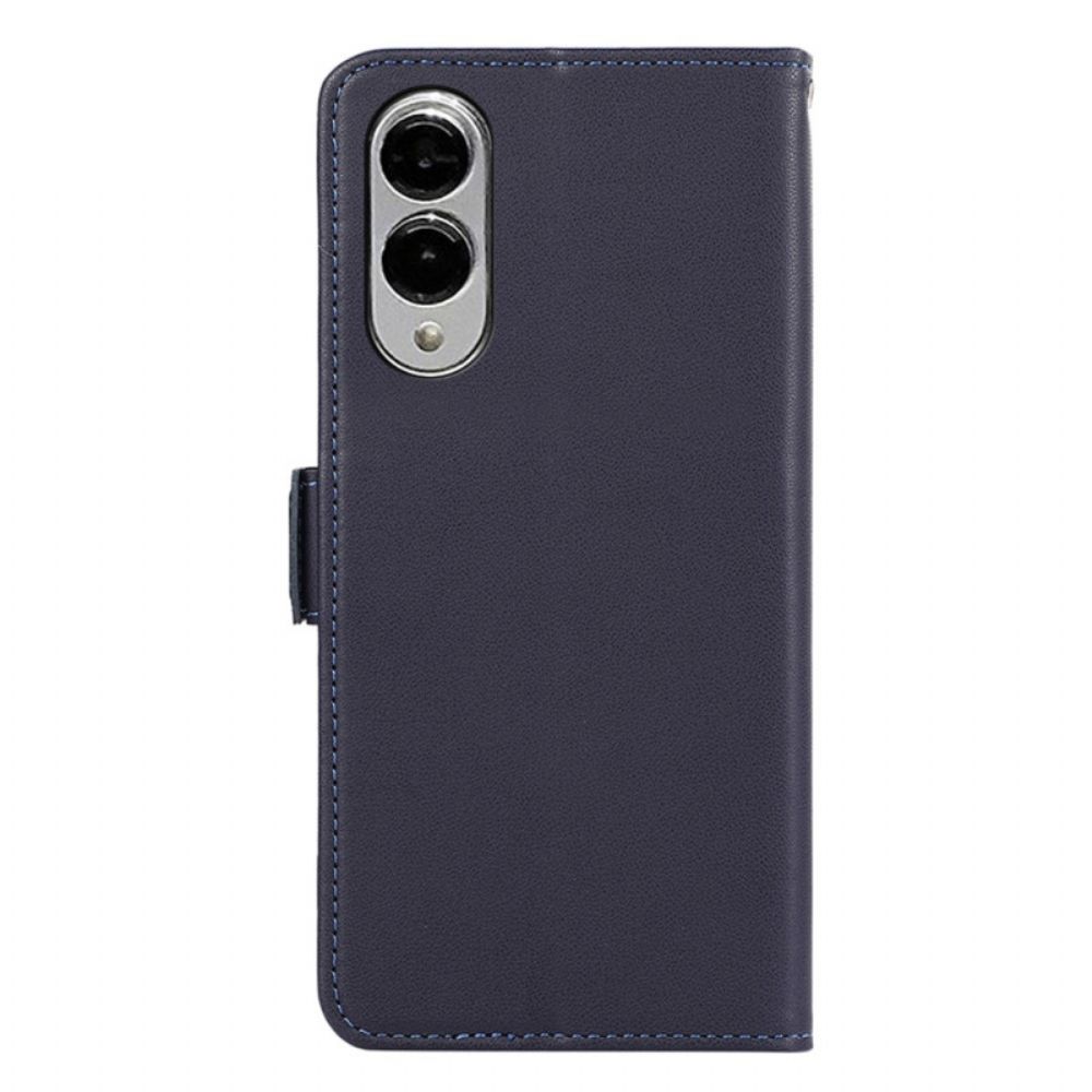 Leren Hoesje Samsung Galaxy S25 5g Edge Abeel