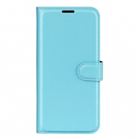 Leren Hoesje Samsung Galaxy S25 5g Edge Lychee Kunstleer Bescherming Hoesje
