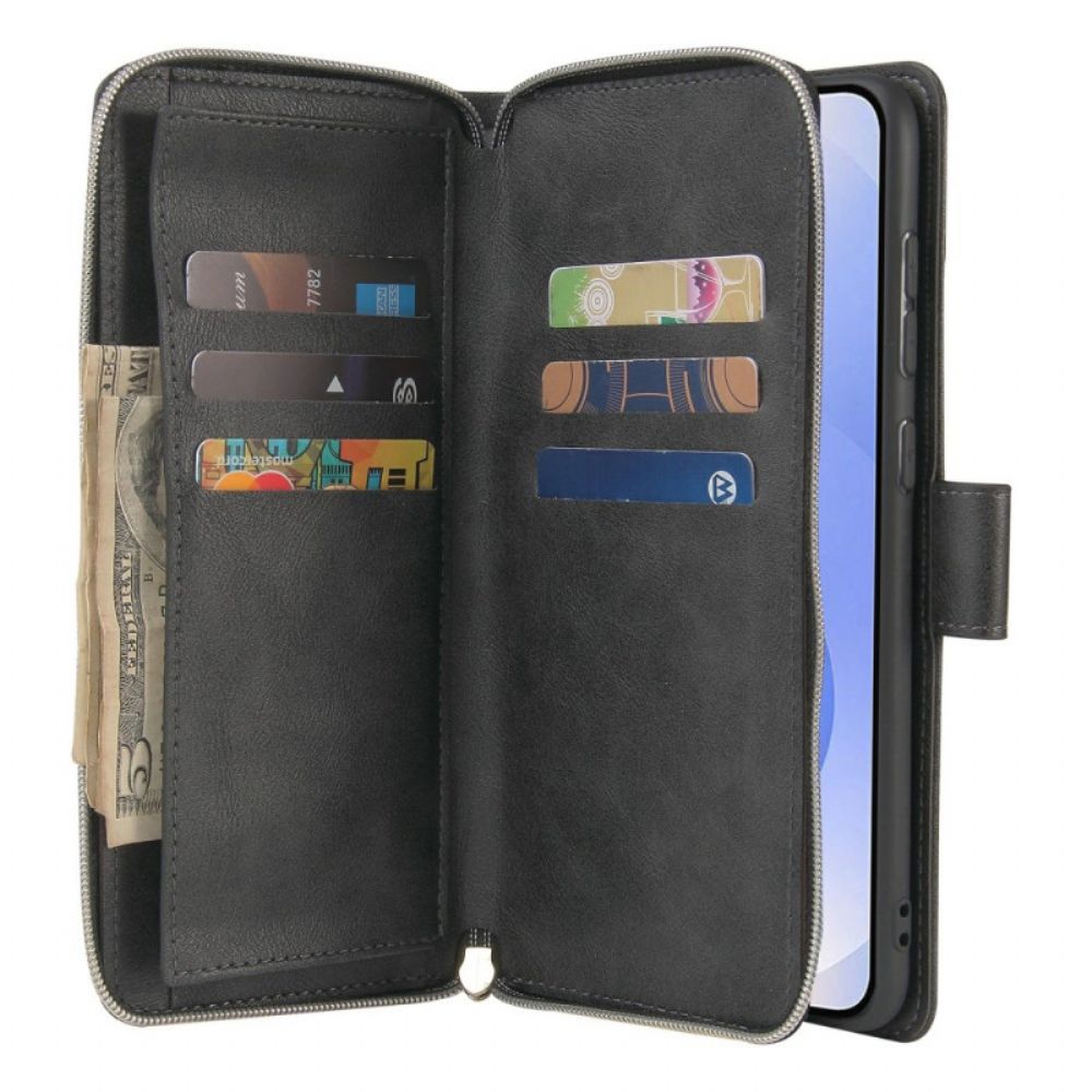 Leren Hoesje Samsung Galaxy S25 5g Edge Portemonnee En Etui Bescherming Hoesje