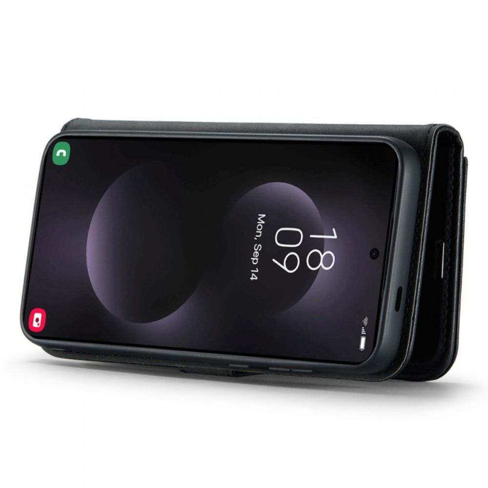 Leren Hoesje Voor Samsung Galaxy S25 5g Edge Afneembare Dg.ming Hoes