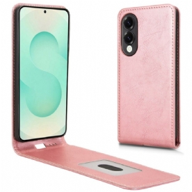 Leren Hoesje Voor Samsung Galaxy S25 5g Edge Verticaal Design