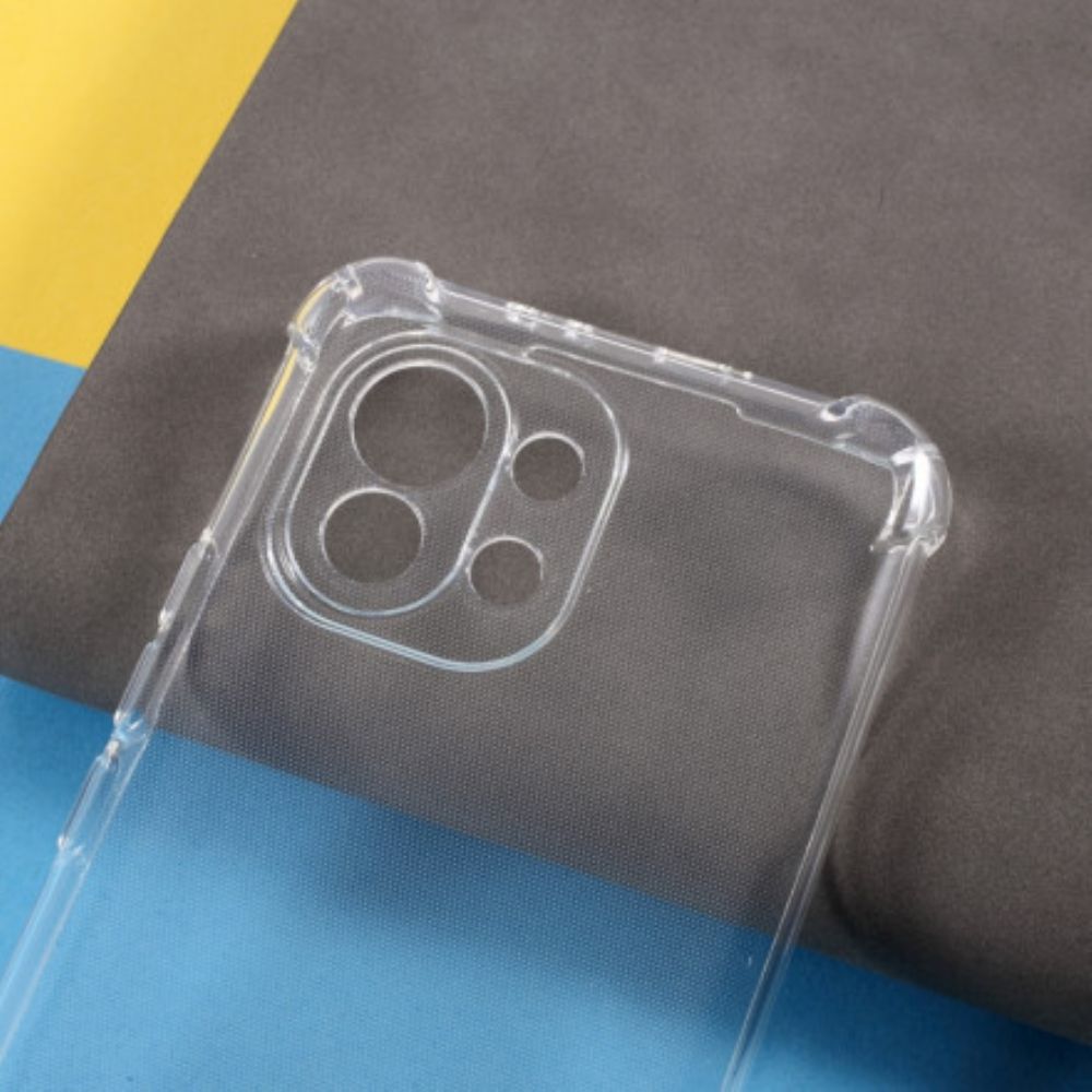 Hoesje voor Xiaomi Mi 11 5G Transparante Versterkte Hoeken